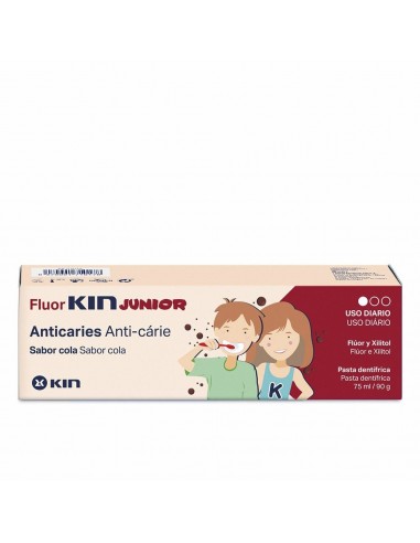 Dentifrice Kin Fluorkin Junior Queue (75 ml)