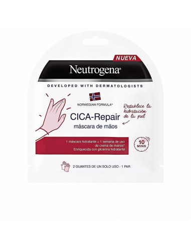 Masque pour les mains Neutrogena Cica-Repair (2 Pièces)