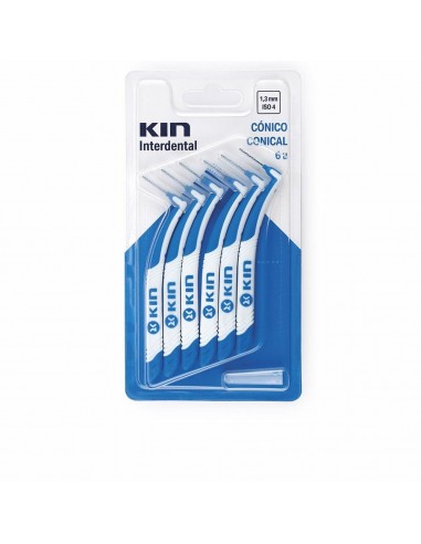 Brosse à Dents Interdentaire Kin Conique 6 Unités 1,3 mm