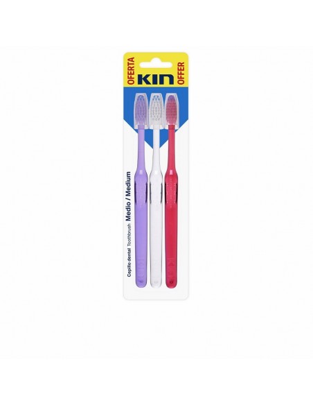 Tandenborstel Kin Medium (3 uds)