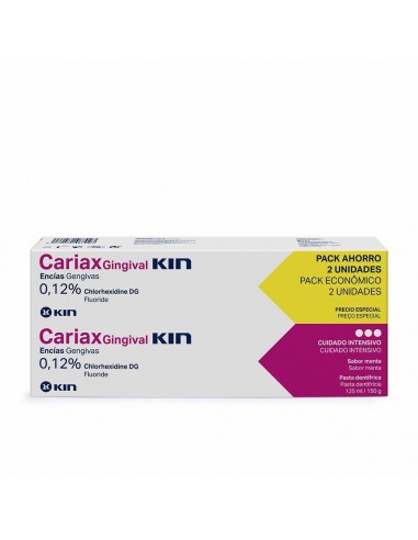 Dentifrice Kin Cariax Gingival (2 Pièces) (2 x 125 ml)