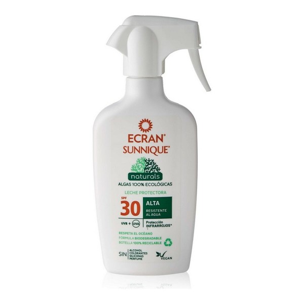 Body Zonnebrandspray Ecran Sunnique Naturals Zonnemelk SPF 30 (300 ml)