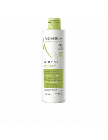 Lait démaquillant A-Derma Biology (400 ml)