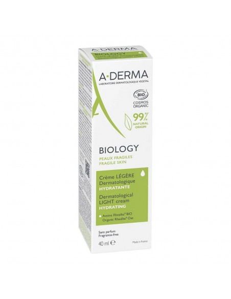 Crème hydratante A-Derma Biology Légère (40 ml)