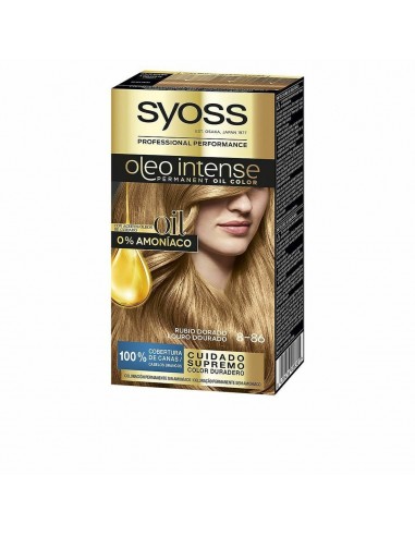 Amoniakfreie Färbung Syoss Olio Intense Nº 8,86 (5 uds)