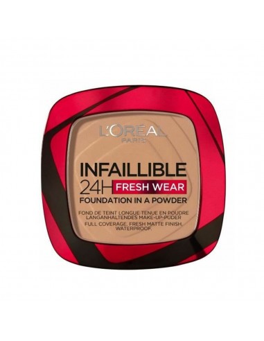 Base de Maquillage en Poudre L'Oreal Make Up Infaillible Fresh Wear Nº 120 (9 g)