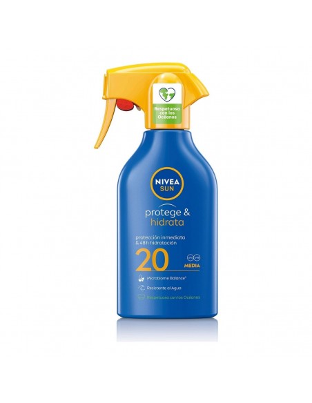 Spray Sun Protector Nivea Sun Bronzer Spf 20 (270 ml)