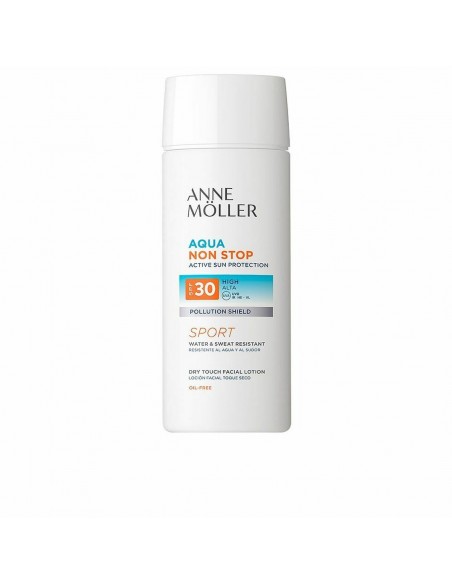 Sun Block Anne Möller Aqua Non Stop Sport SPF 30 (75 ml)