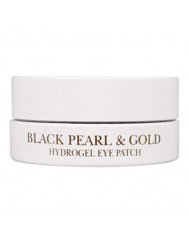 Patch for the Eye Area Petitfée Black Pearl & Gold 60 Units