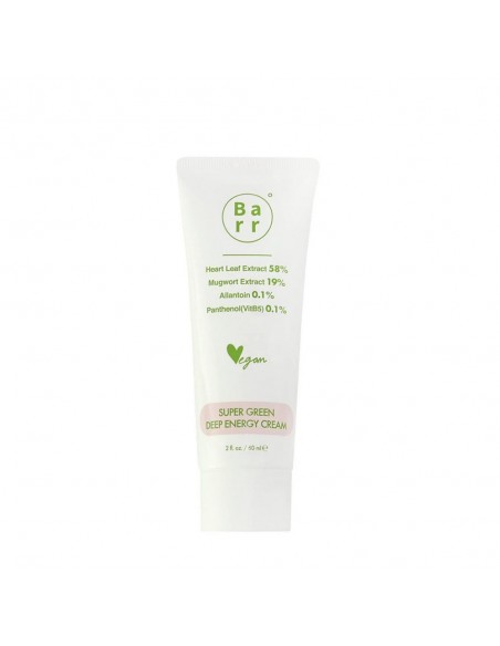 Crema Facial Hidratante Barr Super Green Deep Energy (60 ml)