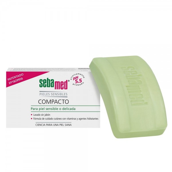 Gel Solido Sebamed Compacto Pelle sensibile Senza Sapone (100 g)