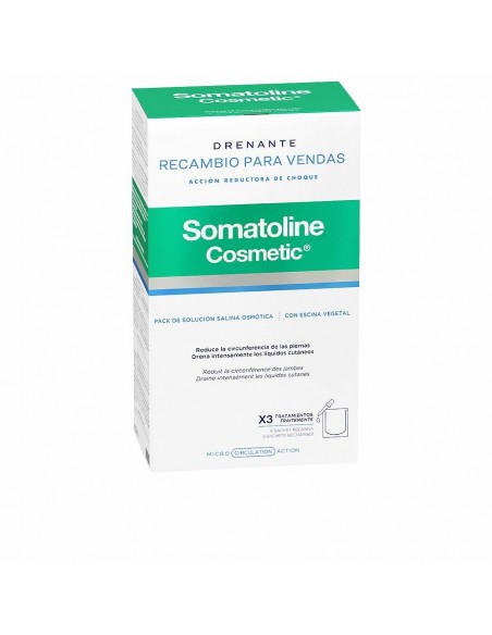 Latte Corpo Somatoline Bende Drenanti 6 Unità Riduttore (6 uds)