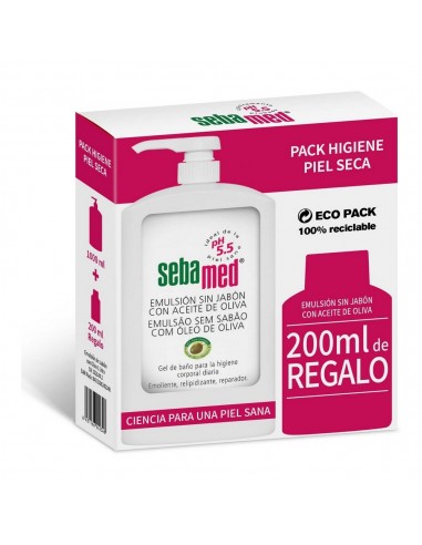 Hygiene set Sebamed Bath Lotion without Soap Olive Oil (2 pcs)