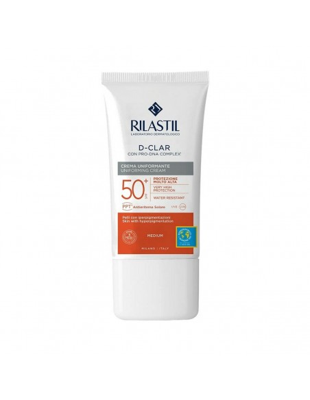 Fluido Solar Antimanchas Rilastil Sun System D-Clar Spf 50+ Medium (40