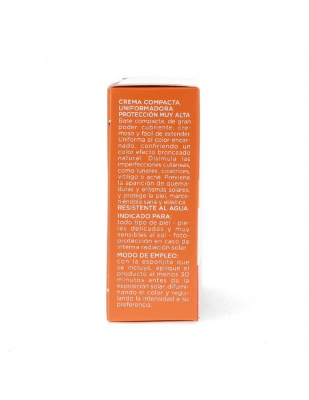 Poudres Compactes de Bronzage Rilastil Sun System Spf 50+ Doré (10 g)