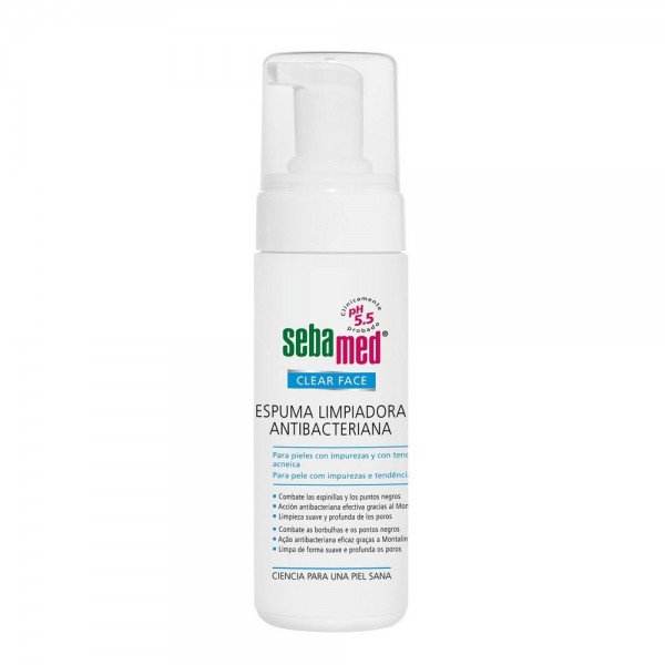 Cleansing Foam Sebamed Clear Face Antibacterial (150 ml)