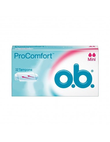 Pack de Tampons Ob Procomfort Mini 32 Unités