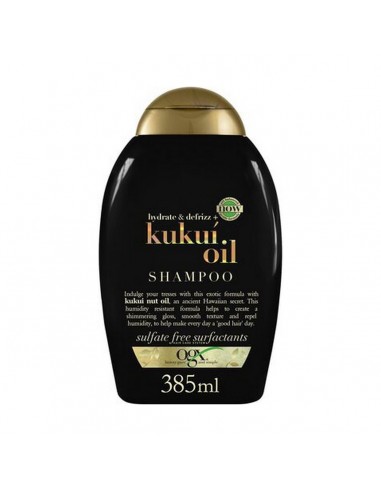 Anti-Frizz Shampoo OGX Kukui-olie (385 ml)