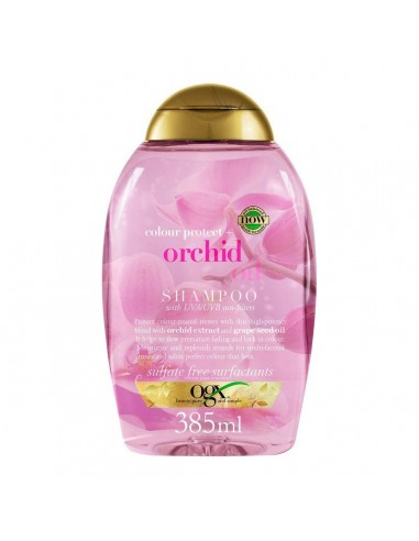 Farbverstärkendes Shampoo OGX Orchidee (385 ml)