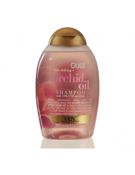 Shampooing renforcement de couleur OGX Orchidée (385 ml)