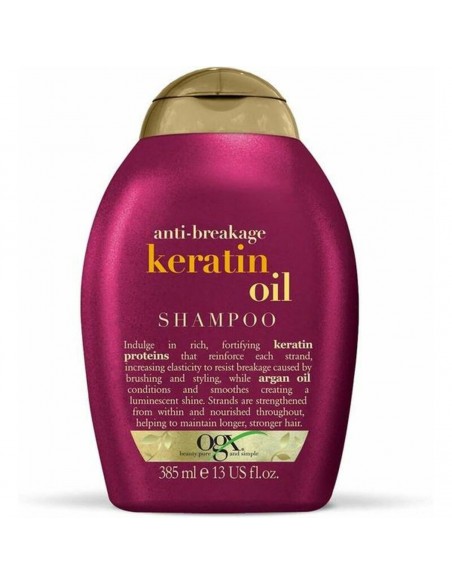 Anti-haaruitval Anti-breuk Shampoo OGX Keratine (385 ml)