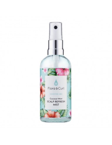 Brume capillaire Flora & Curl Soothe Me Menthe Coco Calmant Rafraîchissant (100 ml)