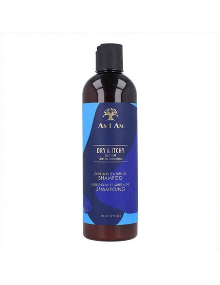 Shampoo and Conditioner As I Am Dry & Itchy Olive Oil Tea tree (355 ml