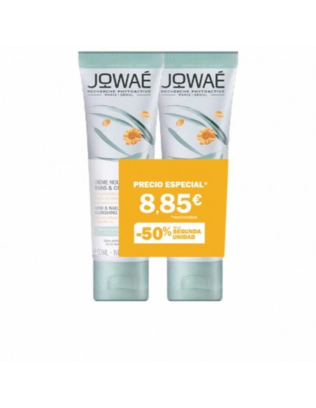 Lotion mains Jowaé Hand & Nail Crème nourrissante 2 Unités