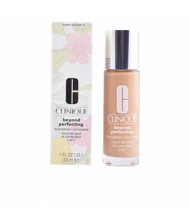 Base de maquillage liquide Clinique Beyond Perfecting 8-golden neutral 2 en 1