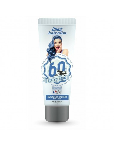 Coloration Semi-permanente Hairgum Sixty's Color royal blue (60 ml)