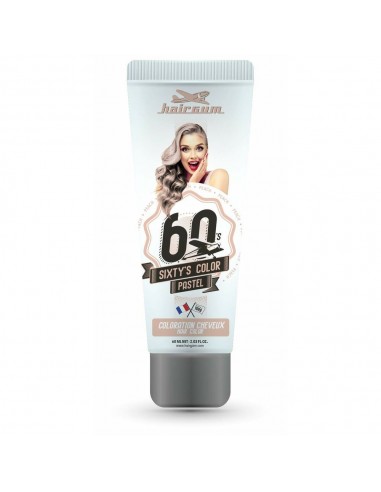 Coloración Semipermanente Hairgum Sixty's Color Melocotón (60 ml)