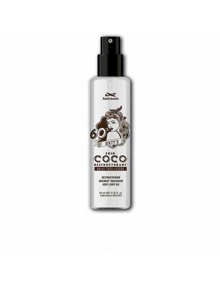 Huile de Protection Capillaire Hairgum Sixty's Coco (50 ml)