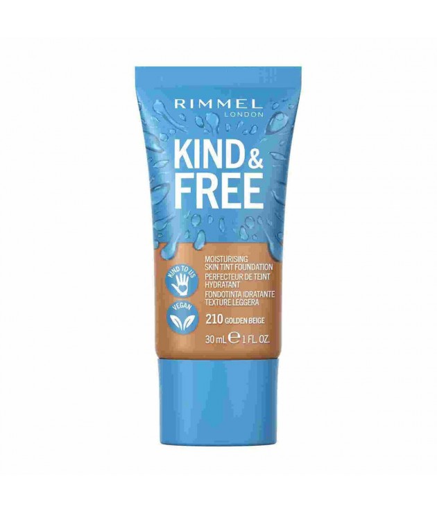 Base de Maquillaje Cremosa Rimmel London Kind & Free 201-classic beige