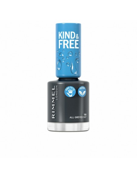 nail polish Rimmel London Kind & Free 158-all greyed out (8 ml)