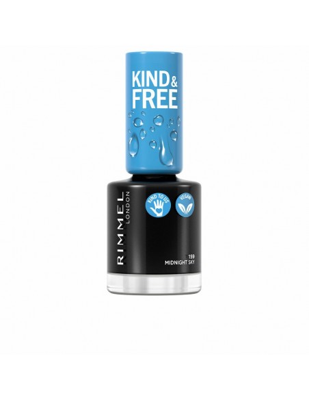 Nagellack Rimmel London Kind & Free 159-midnight sky (8 ml)