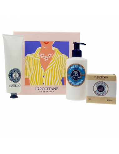 Set de cosmétique unisexe L'Occitane En Provence Karite Lait Ultra Riche Corps (3 pcs)