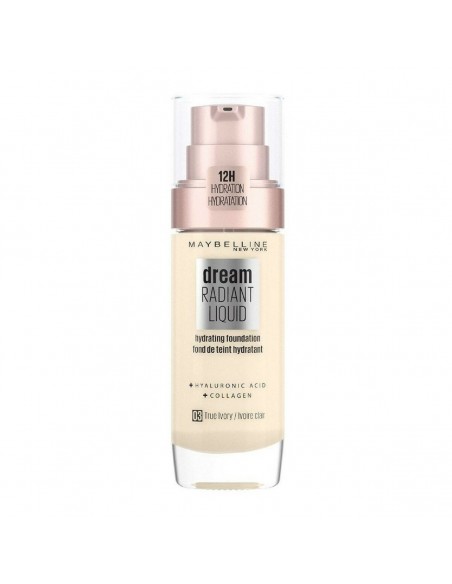 Base de maquillage liquide Maybelline Dream Satin Liquid 3-true ivory