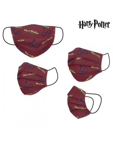 Masque en tissu hygiénique réutilisable Harry Potter Enfant Rouge