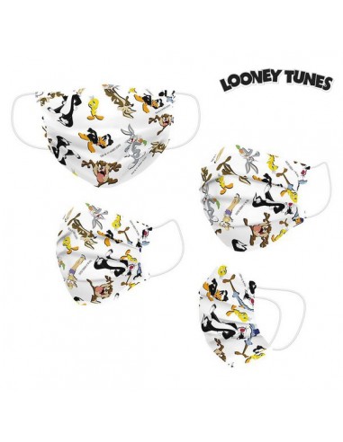 Hygienic Reusable Fabric Mask Looney...