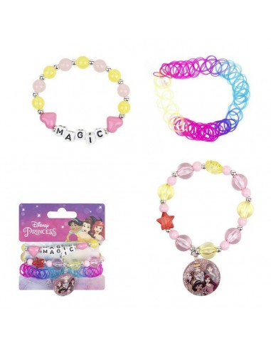 Bracciale Bambina Princesses Disney 3 Unità Multicolore