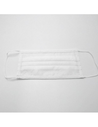 Hygienic Face Mask Contact Washable White