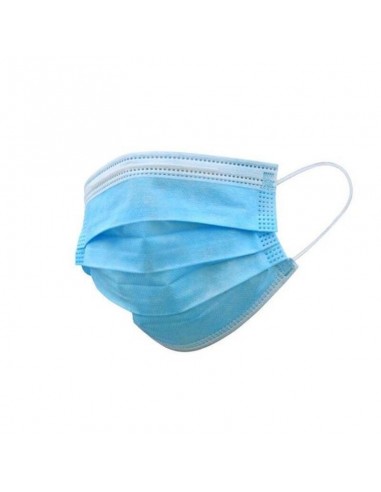 3-Laags Wegwerpmasker Coas Blauw (Één maat)