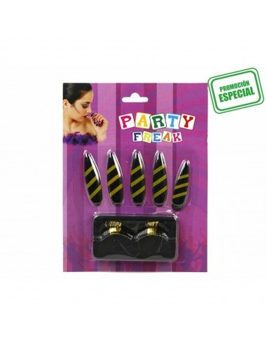 False nails 7637 Bee False Eyelashes